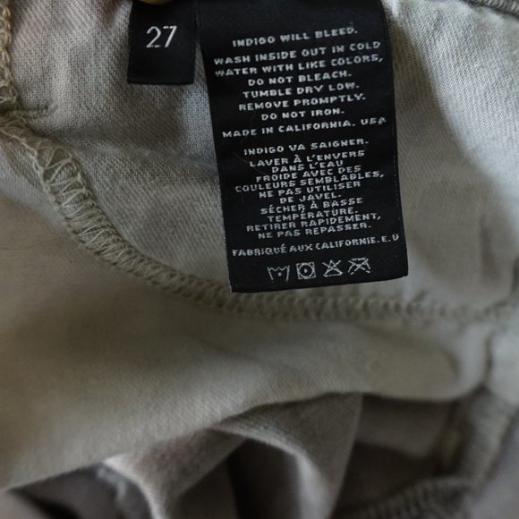 J Brand Grey Skinny Jeans - Picture 4 of 4